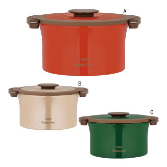 THERMOS Shuttle Chef 赤 保温調理鍋 サーモス 真空保温調理器 4.3L IH