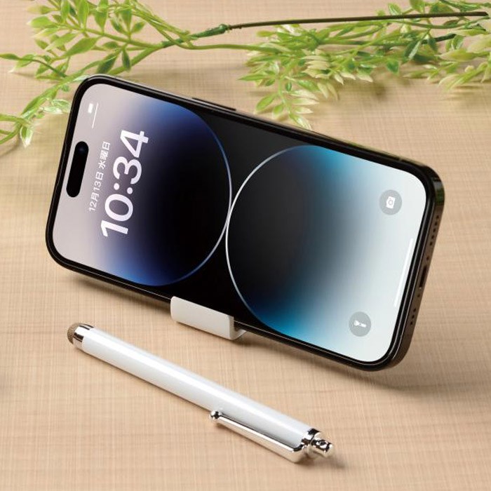 スマホスタンドクリップ ホワイト