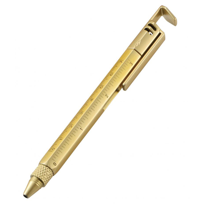 7in1多機能ツールペン ゴールド 