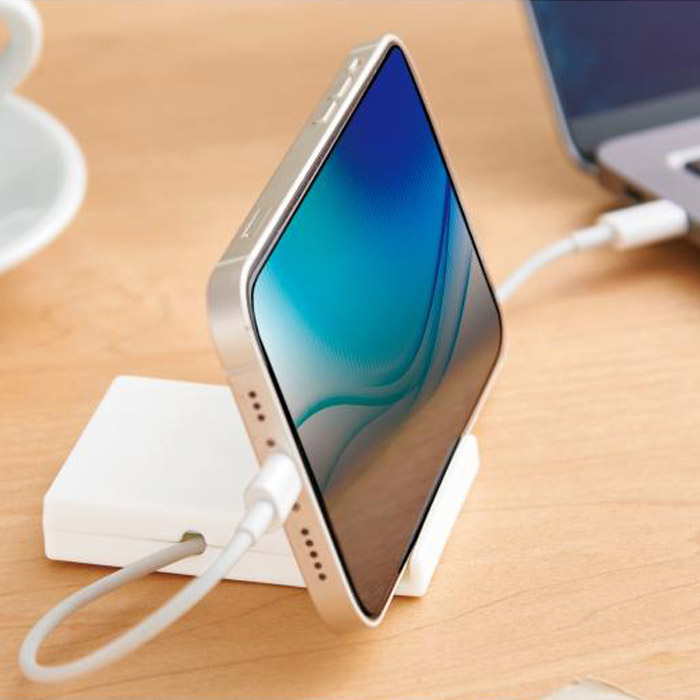 スマホスタンド付コードリール