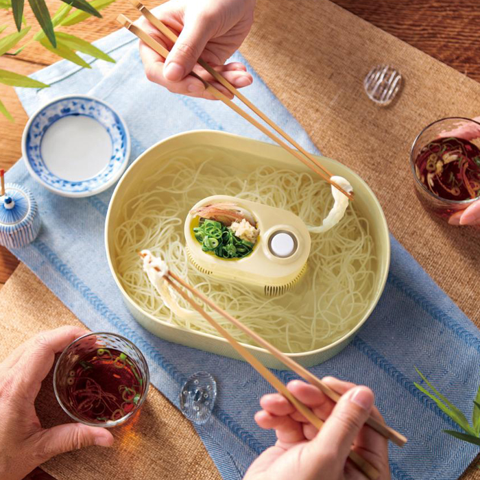 くるくる楽しい！流しそうめん器