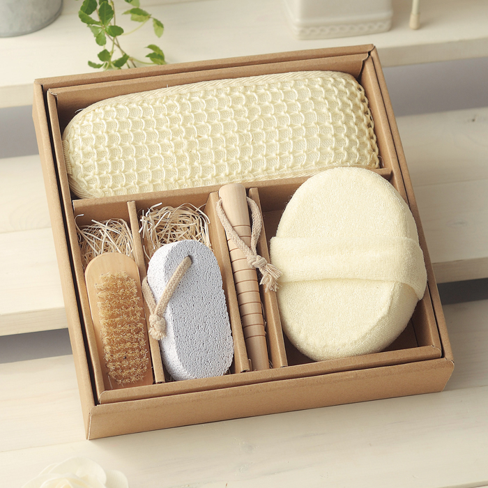ナチュラルバスタイム5点セットの商品詳細|販促品・景品・ノベルティ