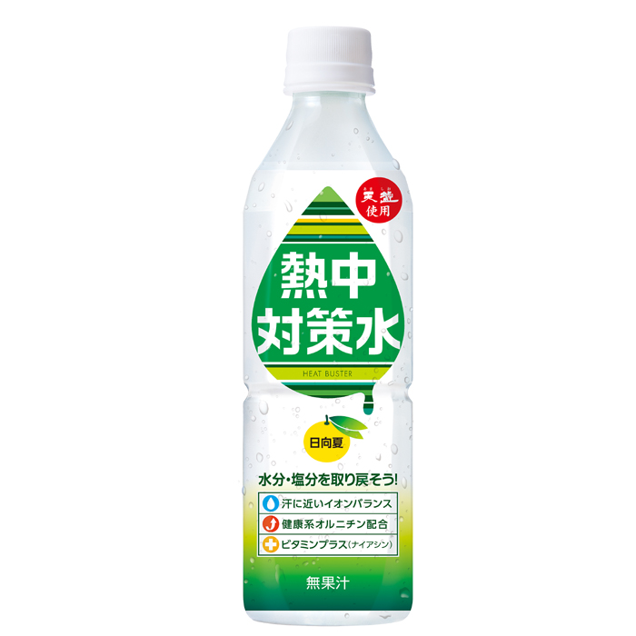 熱中対策水 500ml  日向夏味