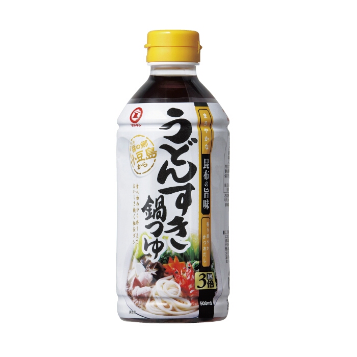 3倍濃縮鍋つゆ500ml うどんすき