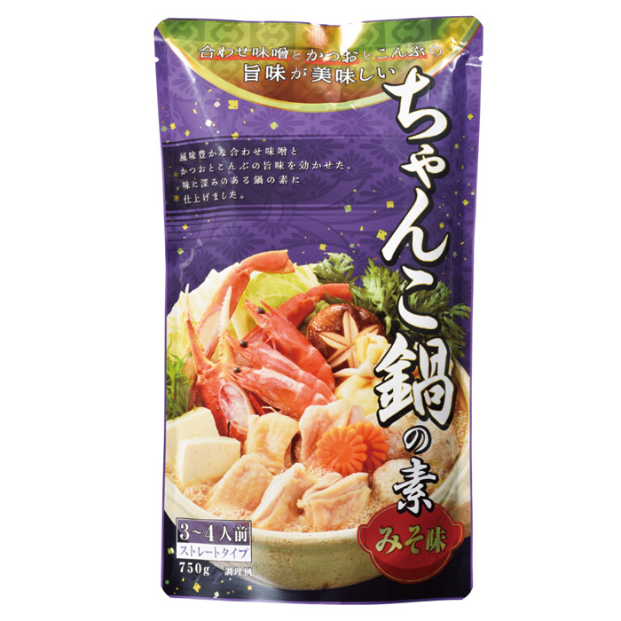 あったか鍋の素 ちゃんこ鍋みそ味 750g