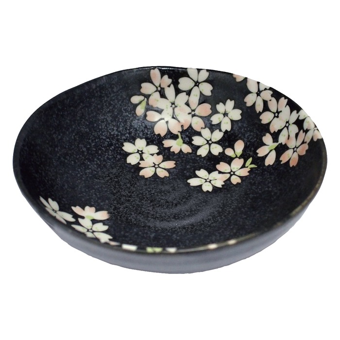宇野千代 リサイクル陶器「しずか桜」中鉢