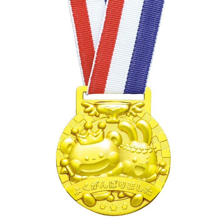 3D合金メダル エンジョイアニマル