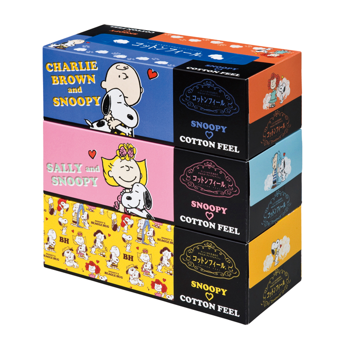 SNOOPYコットンフィール160W 3P