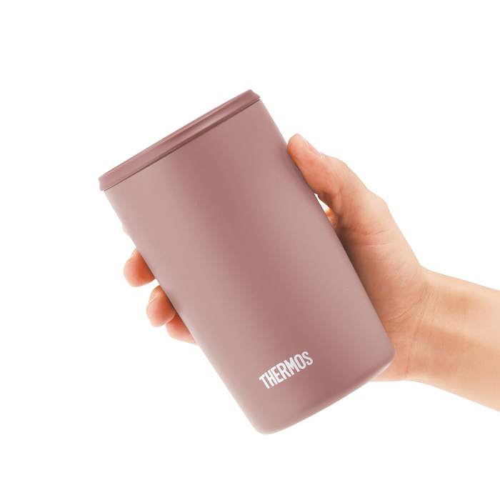 サーモス 真空断熱タンブラー 蓋付 400ml ミルクブラウン 
