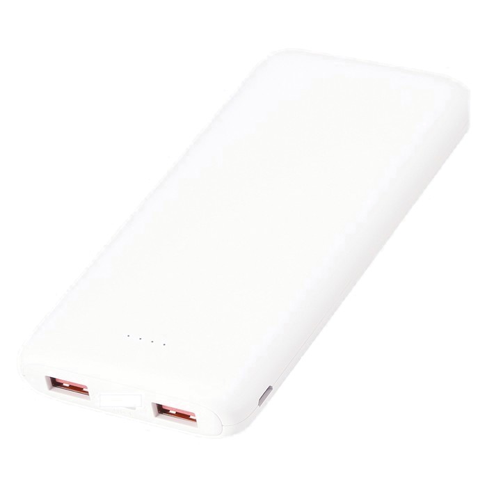 PD20W急速充電対応モバイルバッテリー10000 ホワイト