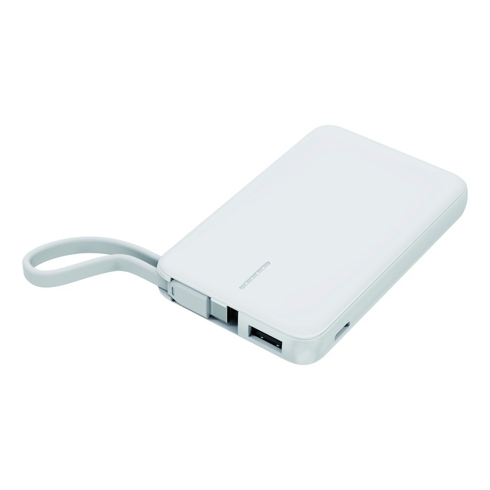 リン酸鉄急速充電モバイルバッテリー5000 ホワイト