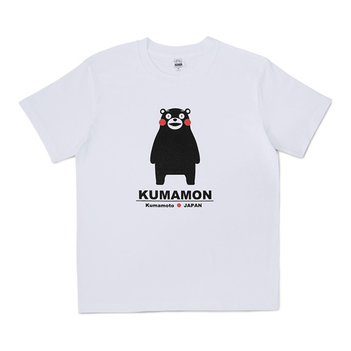 ヘビーウェイトTシャツ白 くまモン