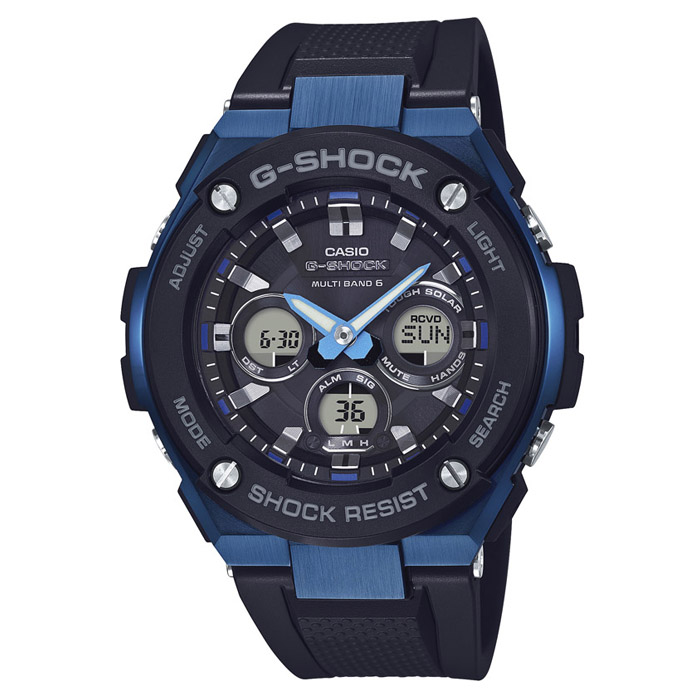 カシオ G-SHOCK Gスチール 電波ソーラー               