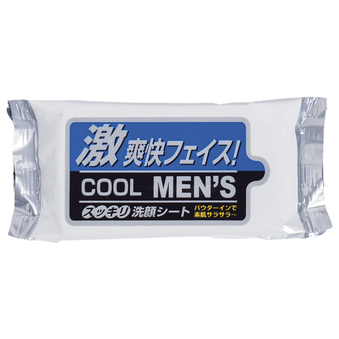 MEN'Sスッキリ洗顔シート激爽快                  