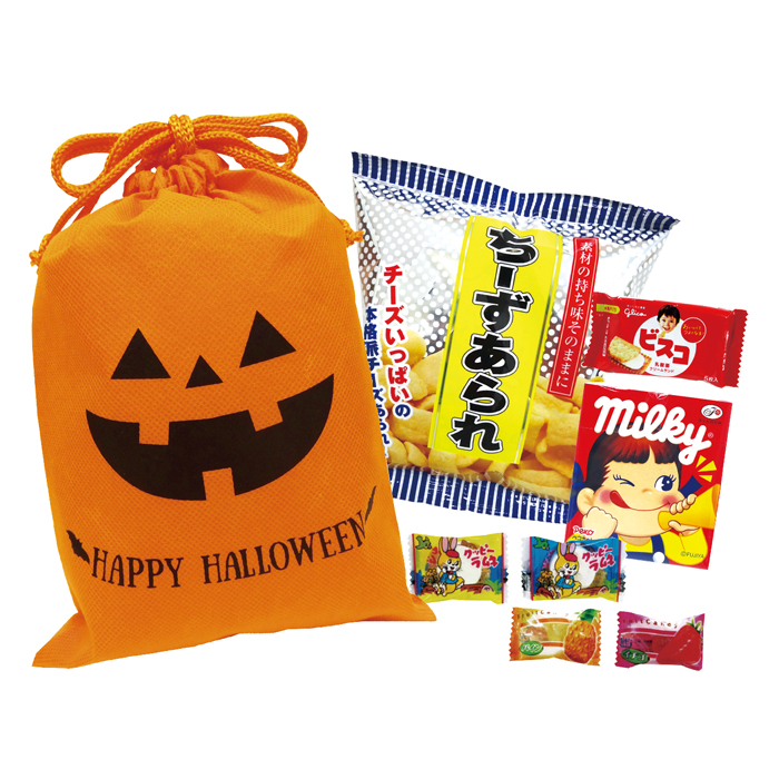 ハロウィンお菓子巾着
