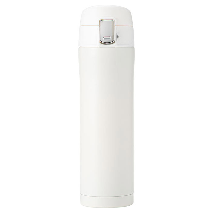 ラ シック セラミックコートワンプッシュ真空ステンレスボトル 480ml ホワイト