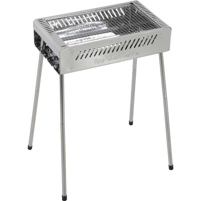 キャプテンスタッグ BBQ ステンレス グリル500