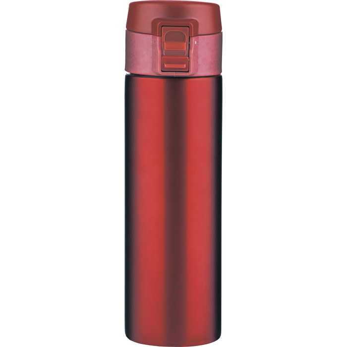 真空二重ワンタッチボトル 300ml 赤