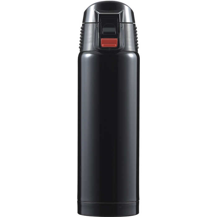 ジール 真空二重断熱構造ワンタッチ式マグボトル 500ml ブラック