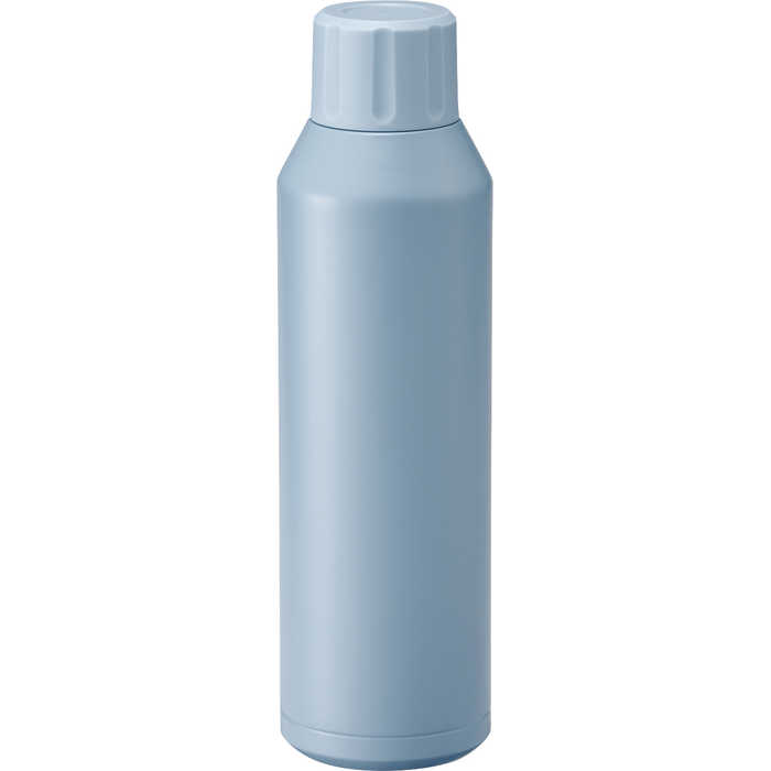 真空ステンレス炭酸ボトル 480ml ブルー
