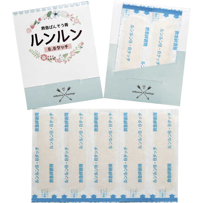 ルンルンB.Bタッチ滅菌済絆創膏5枚