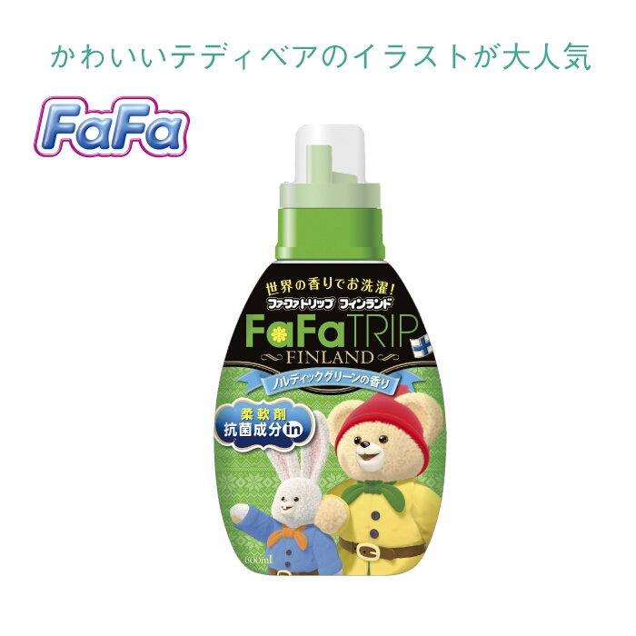 ファーファ濃縮柔軟剤600ml フィンランドの商品詳細|販促品・景品・ノベルティ特価市 - 名入れ・包装も充実!